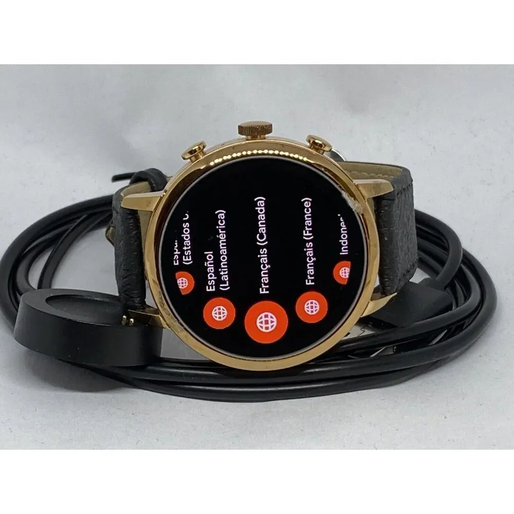 Fossil Gen 4 Authentic Digital Dial Smart Watch Custom Band FTW6018 LT282